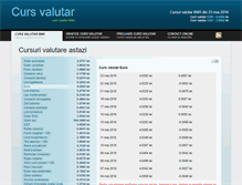Tablet Screenshot of curs-valutar.facturi-online.ro